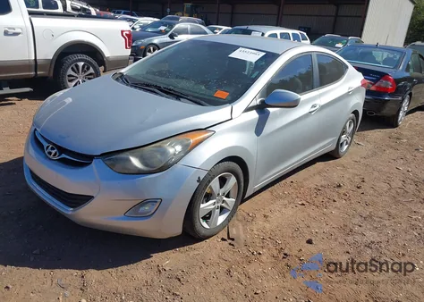 2013 Hyundai Elantra Gls from USA, damaged, VIN 5NPDH4AE8DH254981